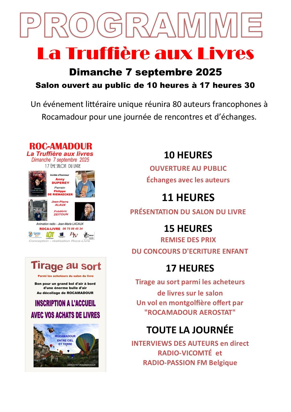 Affiche programme 2025