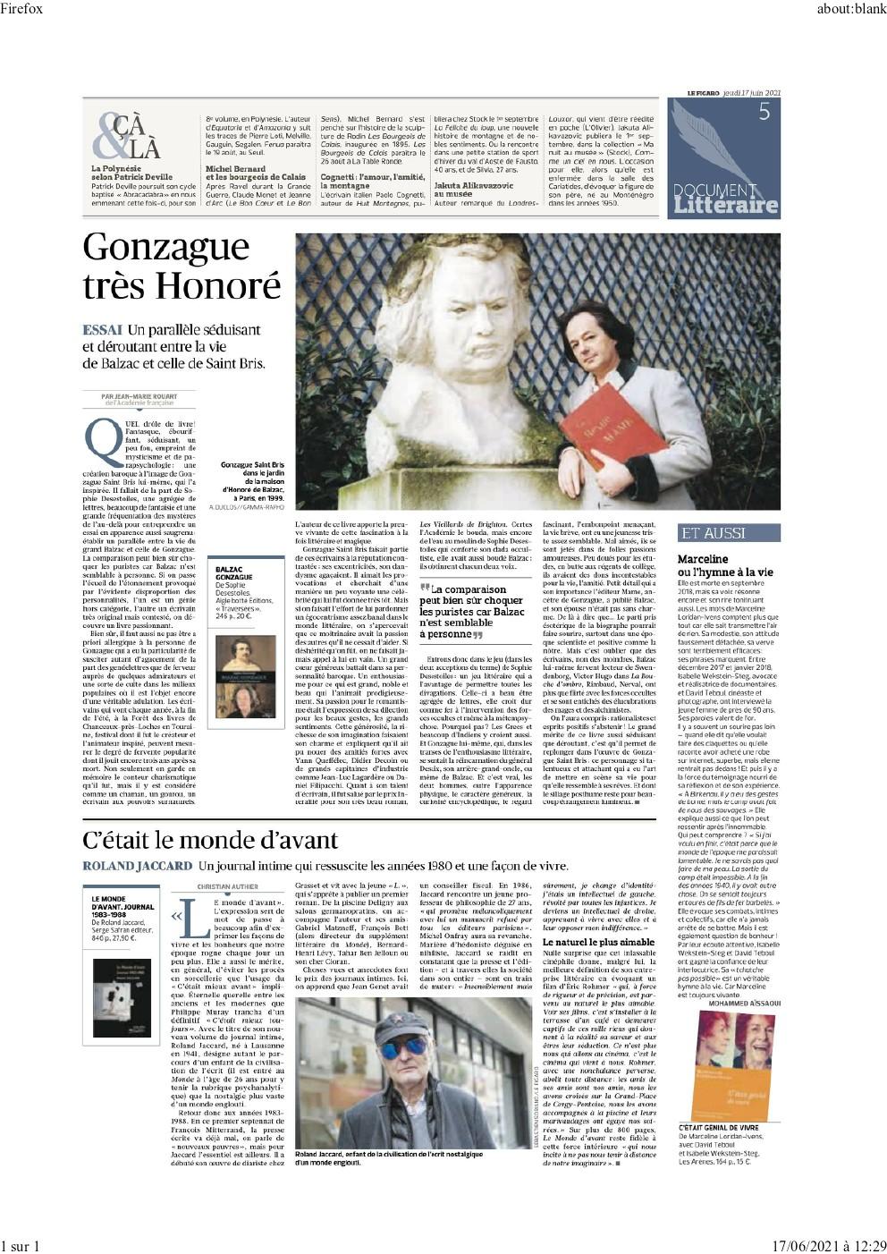 Article figaro gonzague 171