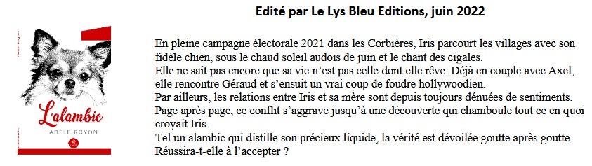 Livre royon alambic