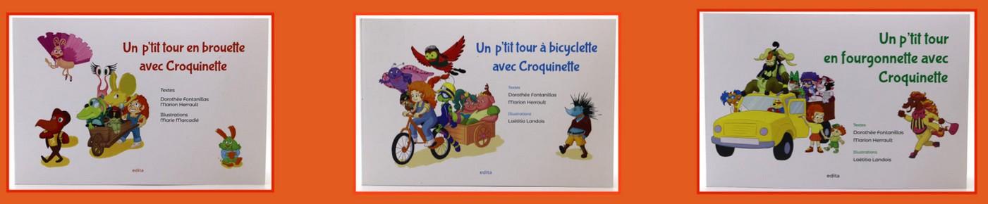 Livres croquinette 2 fontanillas