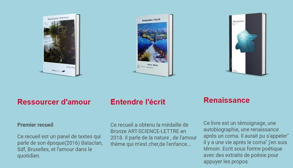 Livres denis daul