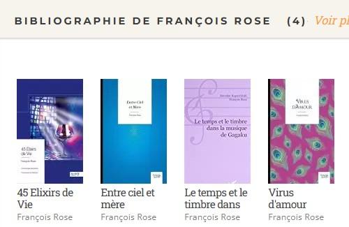 Livres francois rose