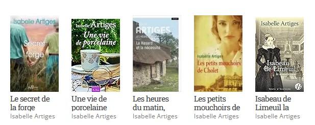 Livres isabelle artiges