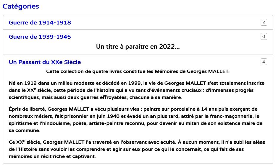 Livres pascal mallet