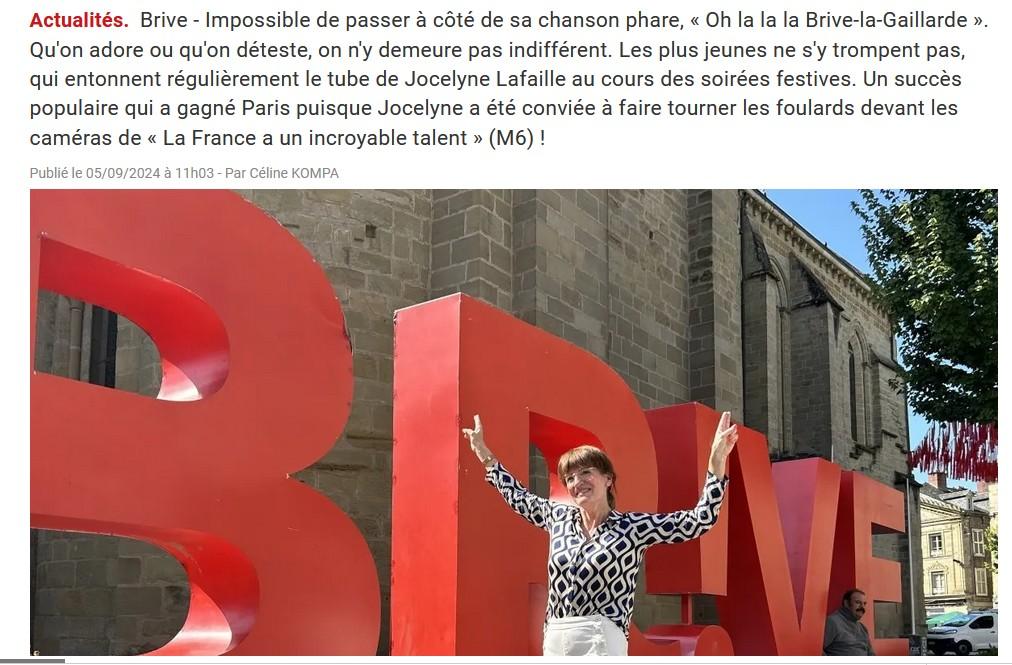 Oh la la brive lafaille