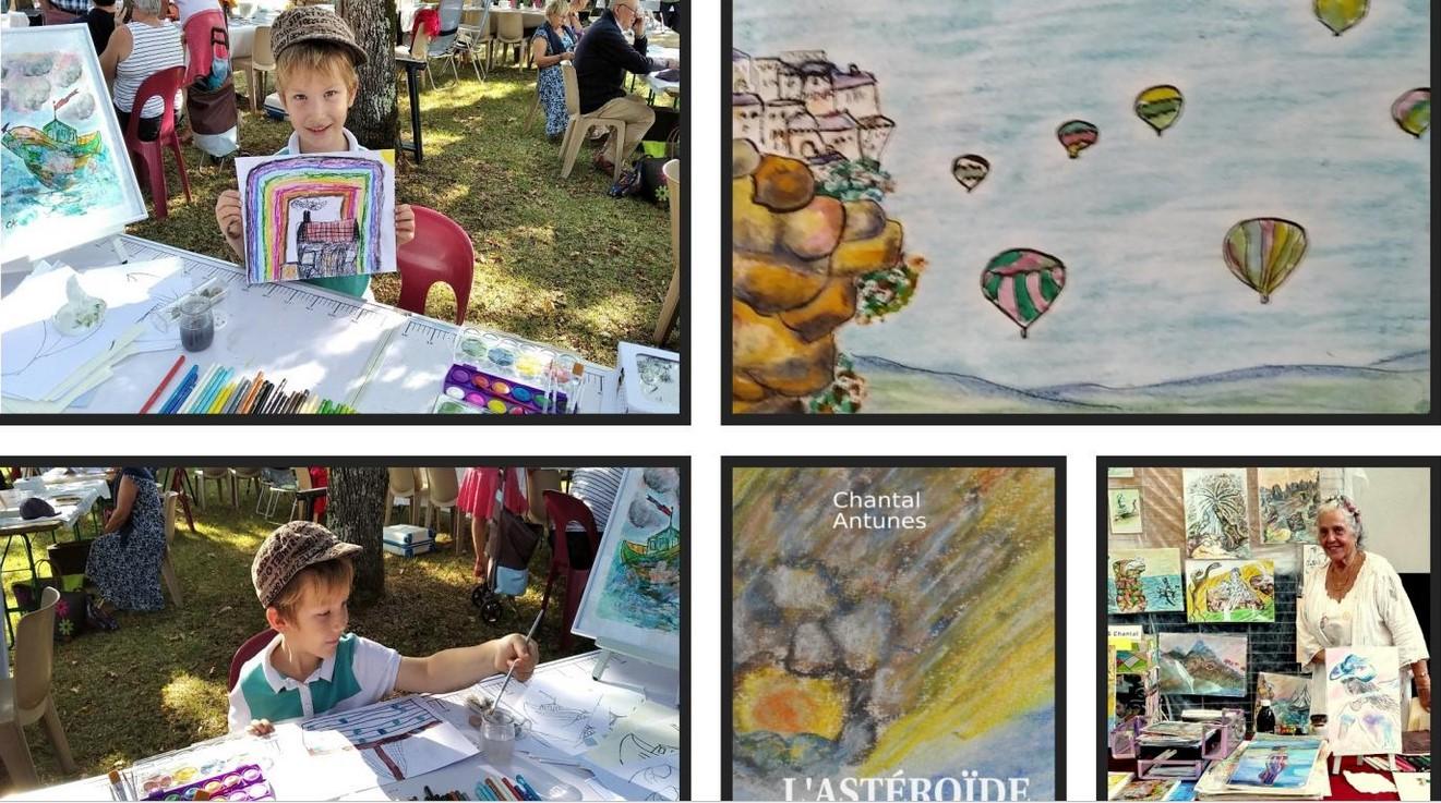 Photos atelier dessin chantal