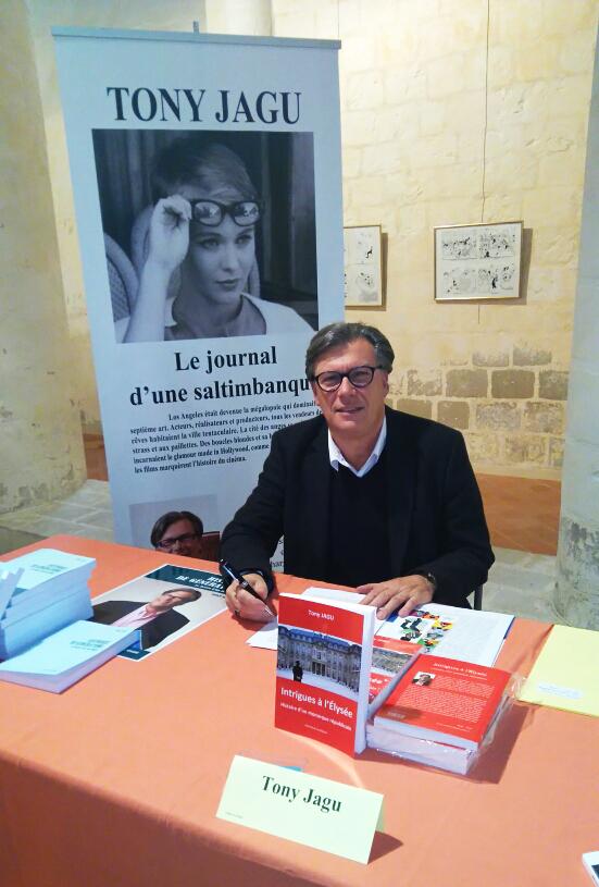 Tony jagu salon du livre photo